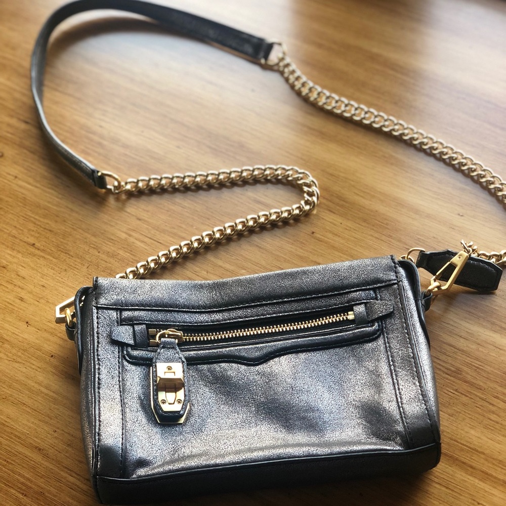 Rebecca Minkoff Metallic Crossbody Purse